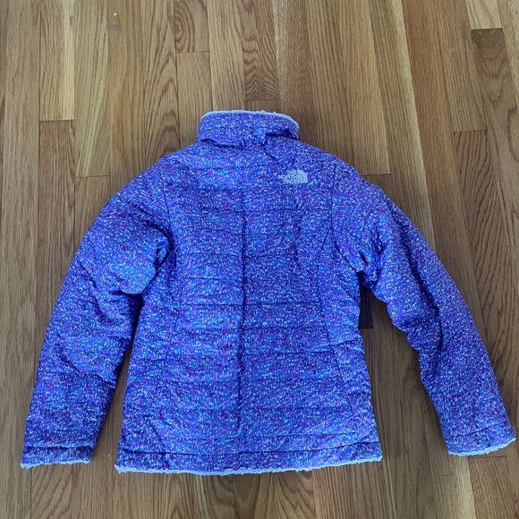 NorthFace Kids Reversible Jacket Size S 7/8 - Picture 3 of 5